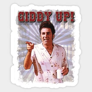 Giddy Up! Sticker